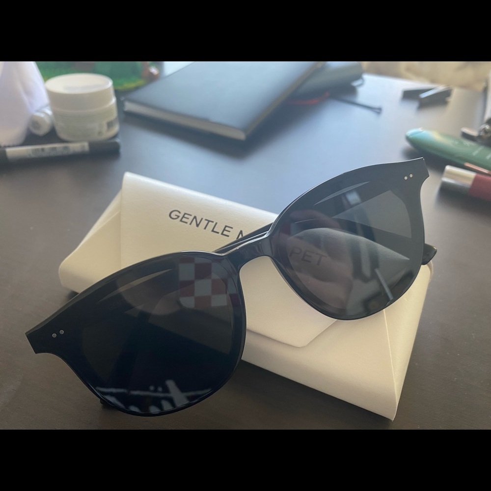 Black sunglasses with case brand new